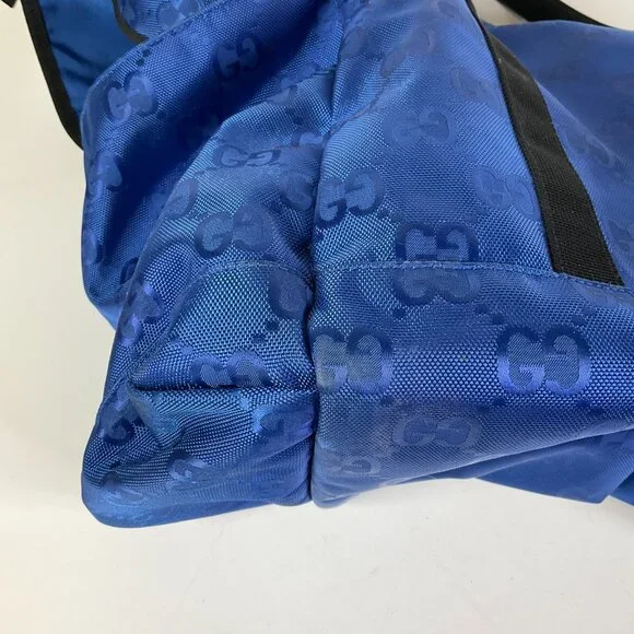 Gucci Off the Grid Duffle Bag GG Monogram Blue